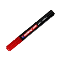 Marker olejowy 2.0-3.0mm czerwony okrągły Edding 790