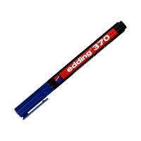 Marker permanentny 1.00mm niebieski okrągły Edding 370