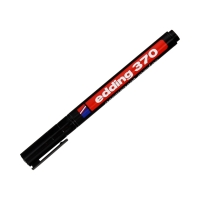 Marker permanentny 1.00mm czarny okrągły Edding 370