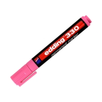 Marker permanentny 1.0-5.0mm różowy ścięty Edding 330
