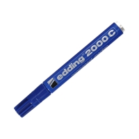 Marker permanentny 1.5-3.0mm niebieski okrągły Edding 2000