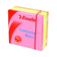 Karteczki samoprzylepne 75x75/320 fluo/kol Contacta