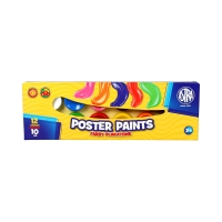 Farby plakatowe 12kol 10ml Astra 83115902
