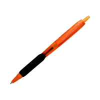 Długopis automatyczny kulkowy niebieski - obudowa pomarańczowa Uni SXN-101C Jetstream