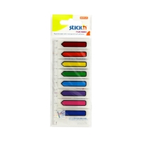 Zakładki indeksujące 12x45/15 8kol neon StickN 21466