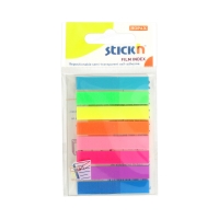 Zakładki indeksujące 8x45/20 8kol neon StickN