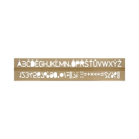 Szablon literowo/cyfrow 20.0 Logarex KIN