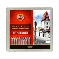 Pastele suche 24kol kasetka KIN 8828