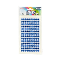 Dżety samoprzylepne niebieskie 6mm - opak. 140szt.