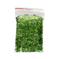Kwiatki hologram 12g jasnozielone