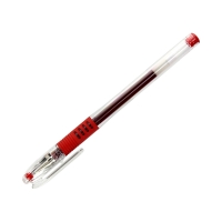 Długopis żelowy 0.32mm czerwony Pilot GripG1
