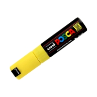 Marker plakatowy 8mm żółty ścięty Posca PC-8K