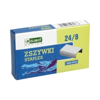 Zszywki 24/8 cynkowe (1000) D'rect