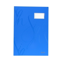 Książka podpis 18p niebieska Leitz