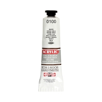 Farba akrylowa biała 40ml KIN 162711