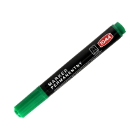 Marker permanentny 2.5mm zielony okrągły Toma TO-202