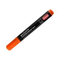 Marker permanentny 2.5mm pomarańczowy okrągły Toma TO-202