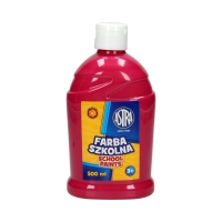 Farba szkolna różowa 500ml Astra