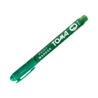Marker olejowy 1.5mm zielony okrągły Toma TO441