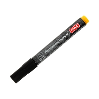 Marker permanentny 1.5mm żółty okrągły Toma TO130