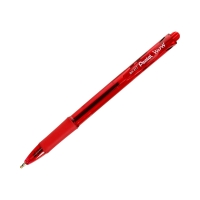Długopis automatyczny 0.70mm czerwony WOW Pentel BK417