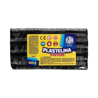 Plastelina 500g czarna Astra 303117013