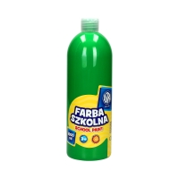 Farba szkolna jasnozielona 1l Astra