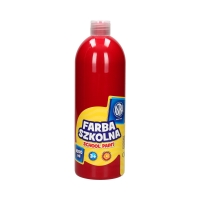 Farba szkolna ciemnoczerwona 1l Astra