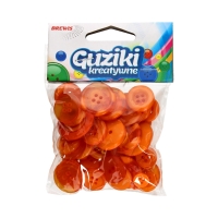 Guziki 40g pomarańczowe Brewis