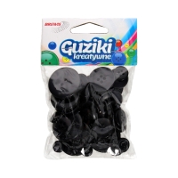 Guziki 40g czarne Brewis