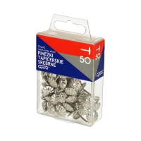 Pinezki tapicerskie srebrne (50) Grand