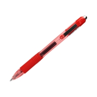 Pióro żelowe automatyczne 0.5mm czerwone D'Rect AH-806