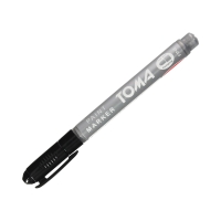 Marker olejowy 1.5mm srebrny okrągły Toma TO441