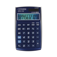 Kalkulator 12pozycyjny CPC112BLWB niebieski Citizen