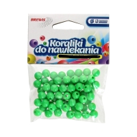 Koraliki ozdobne zielone K8 Brewis 8mm