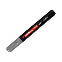 Marker olejowy 2.0-3.0mm srebrny okrągły Edding 790