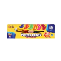 Farby plakatowe 13kol 20ml Astra
