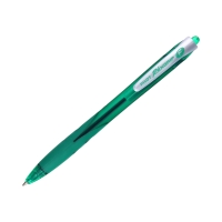 Długopis automatyczny 0.21mm zielony Pilot RexGrip