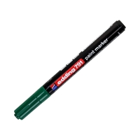 Marker olejowy 1.0-2.0mm zielony okrągły Edding 791