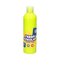 Farba szkolna fluo cytrynowa 250ml Astra