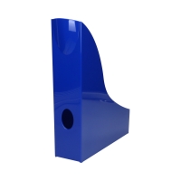 Pojemnik czasopisma 70mm niebieski Basic