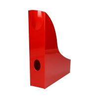 Pojemnik czasopisma 70mm czerwony Basic