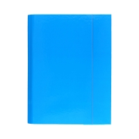 Teczka skrzydłowa gumka niebieska 35mm Barbara