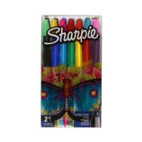 Markery permanentne 21kol Sharpie Fine + Ultra Fine