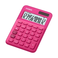 Kalkulator 12 pozycyjny różowy MS20UC-RD-S Casio