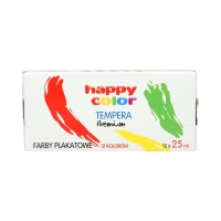 Farba tempera 12kol Happy Color