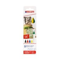 Markery do tkanin 1.00mm 5kol Basic Edding 4600