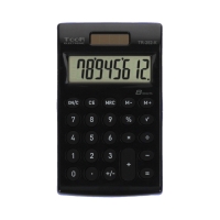 Kalkulator 8pozycyjny czarny TR-252-K Toor Electronic