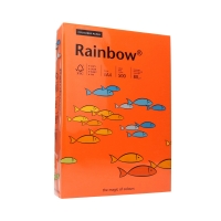 Papier ksero A4 80g ciemnopomarańczowy Rainbow 26