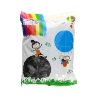 Balon 10 metaliczny czarny (100) Fiorello